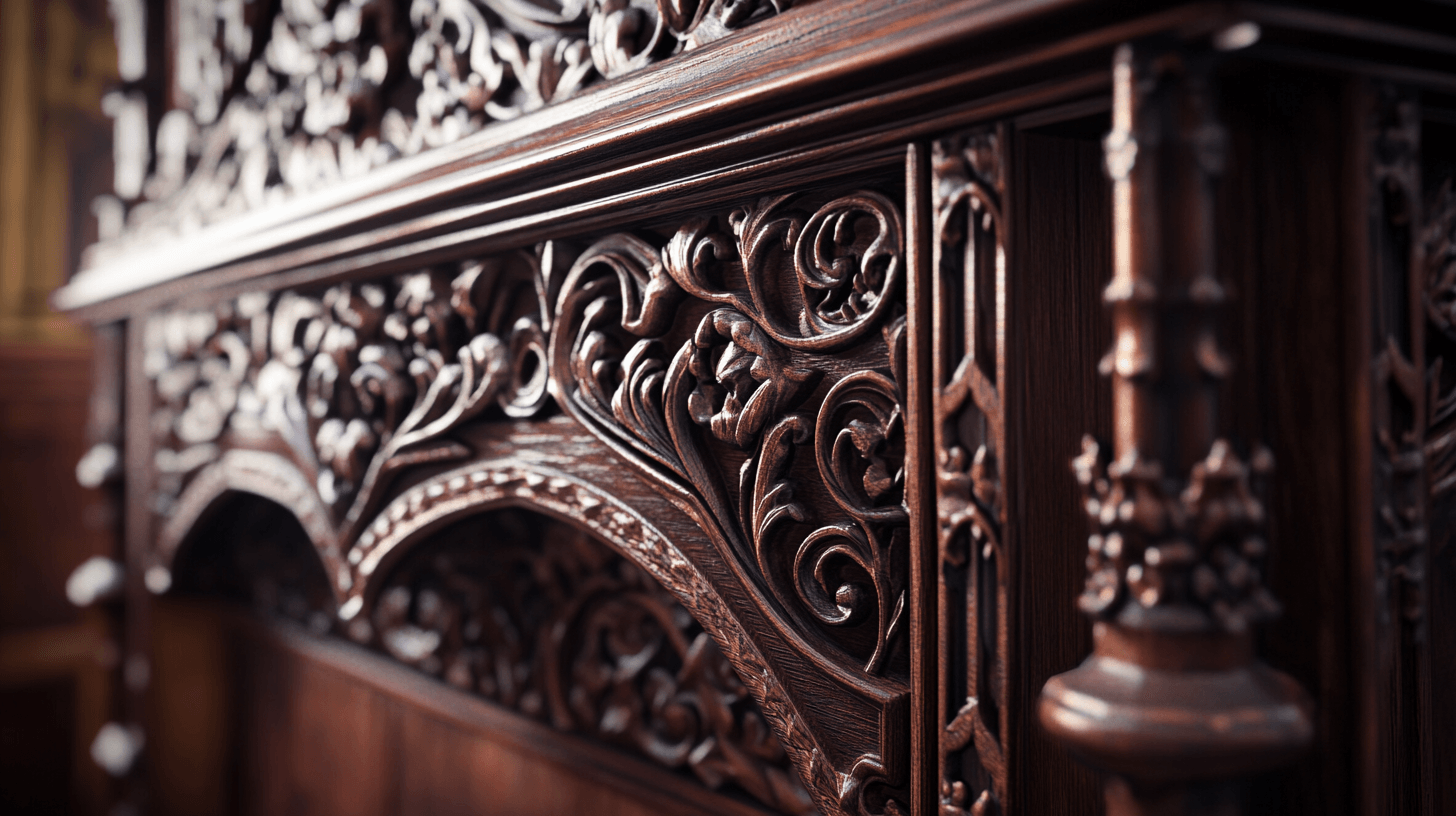 Furniture in Gothic Revival style