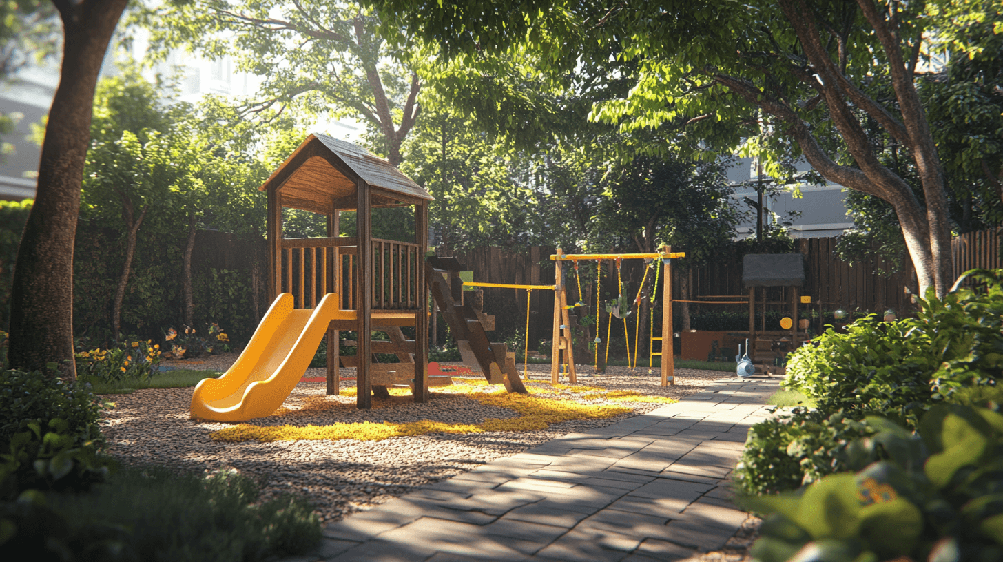 Play equipment for the garden: Fun and exercise