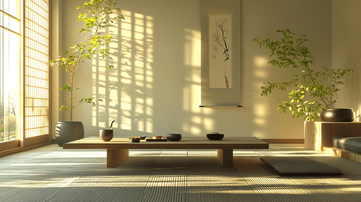 Furniture and Decoration in Zen Minimalism