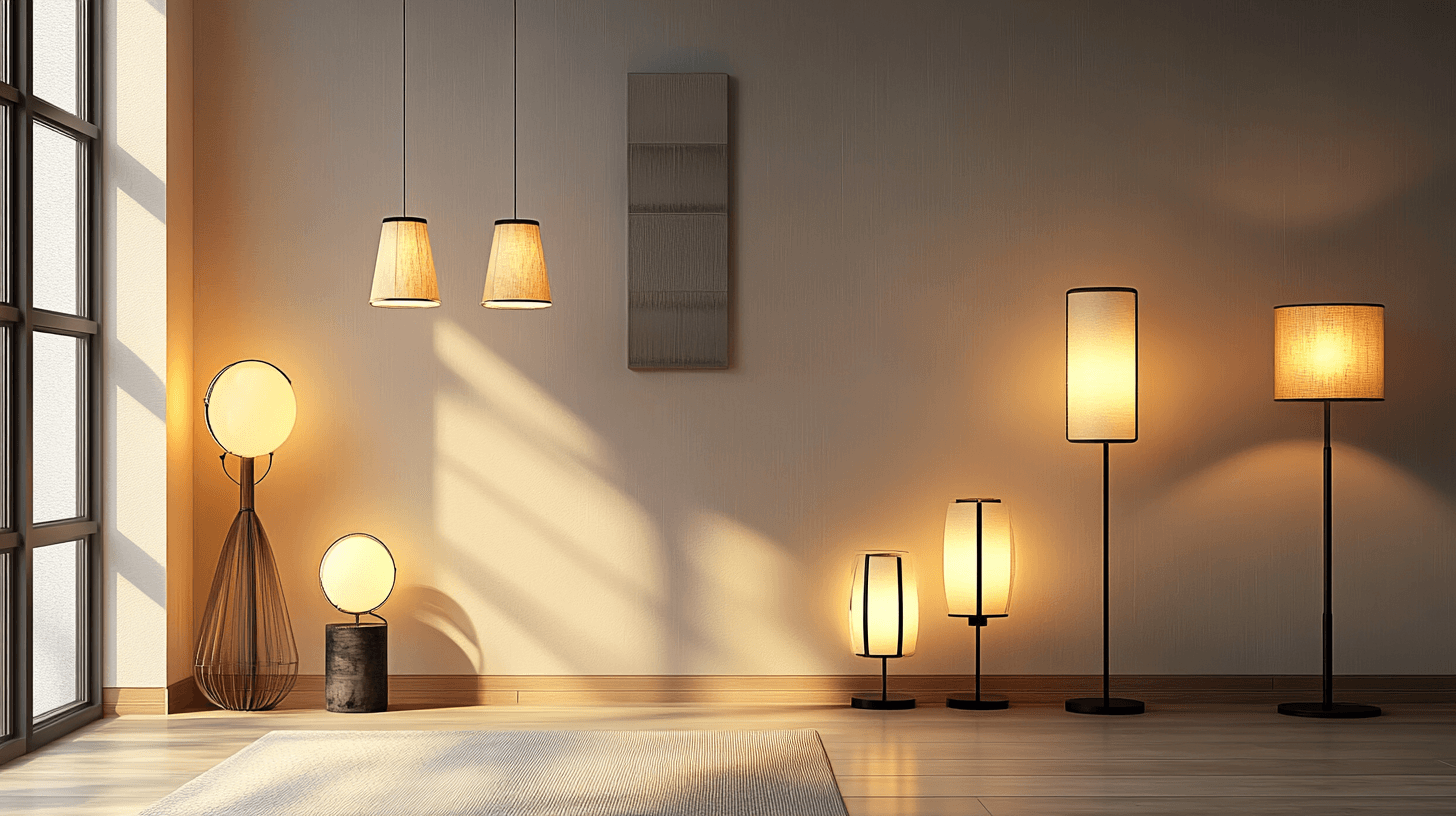 Different types of lamps and their effects
