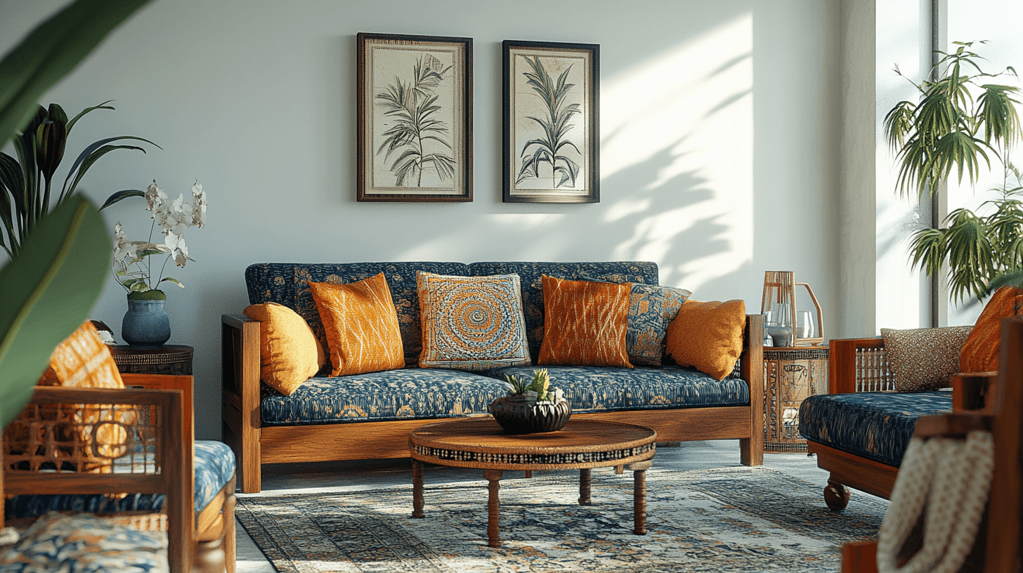 Living styles in Indian Ethno Chic: Traditional elegance reinterpreted