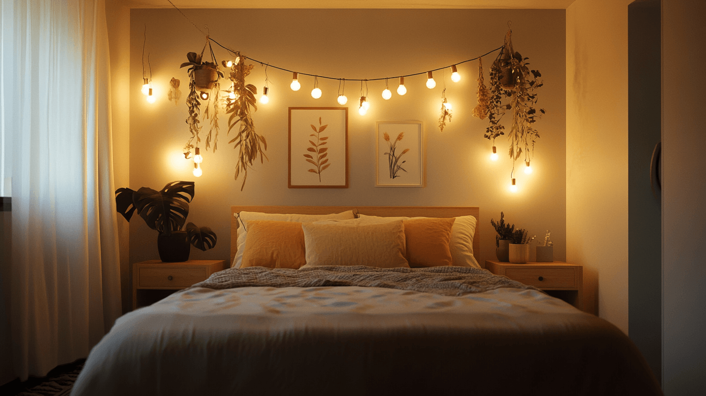 Bedroom Dreams: Fairy Lights for a Relaxed Atmosphere