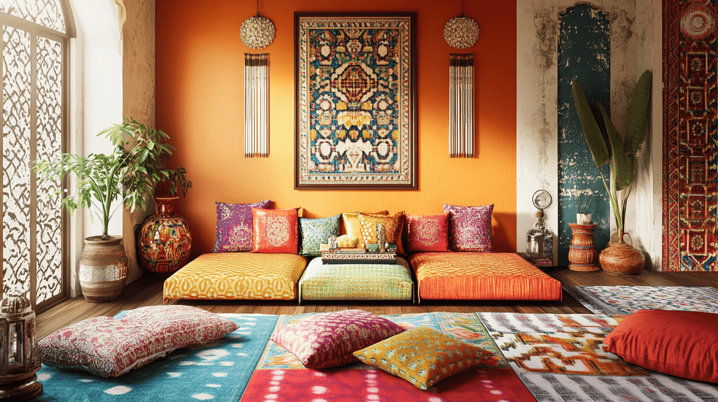 Indian Ethno Chic: Colorful Patterns and Traditional Elements