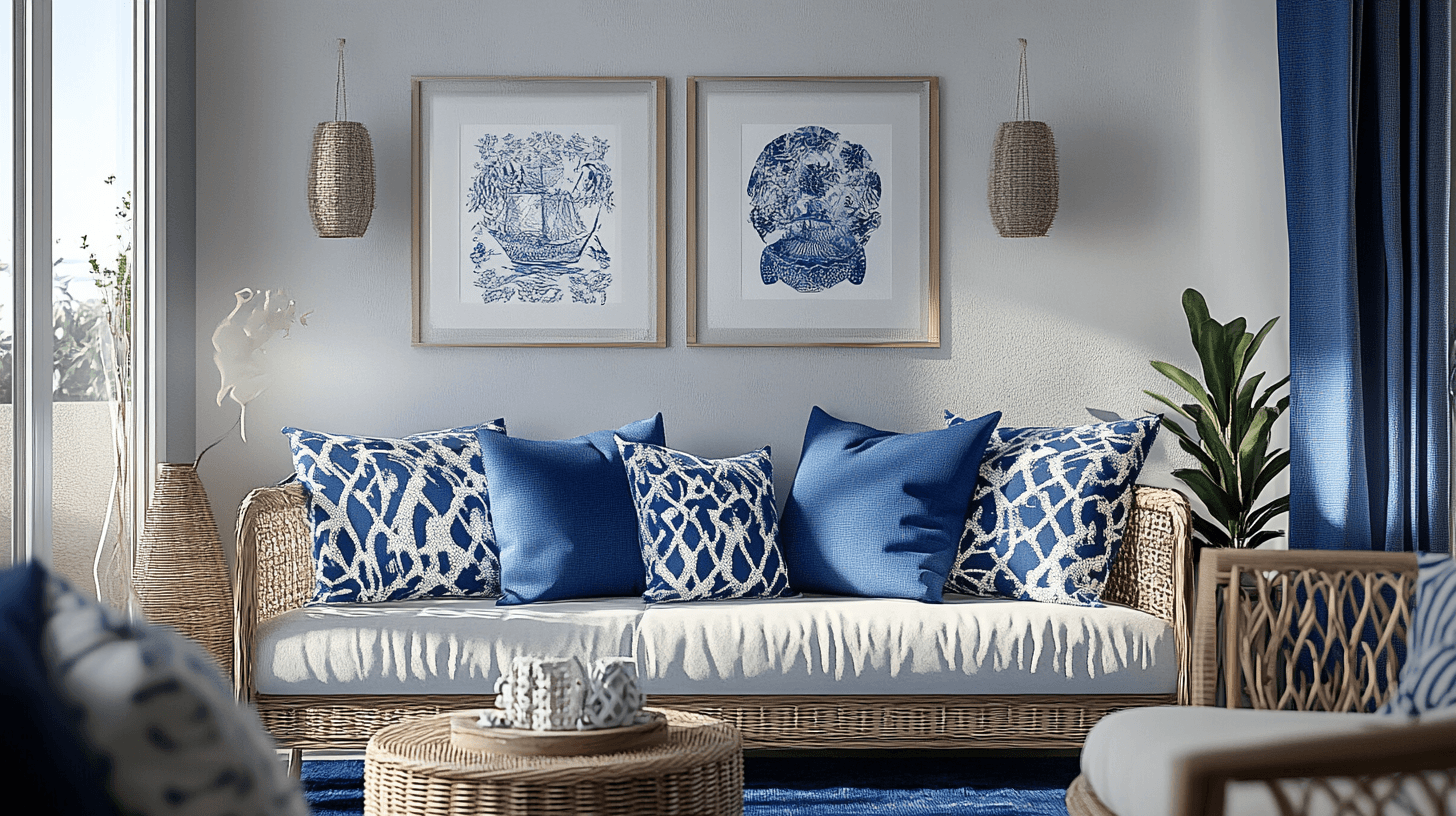 Navy Blue Decoration: Adding Subtle Accents