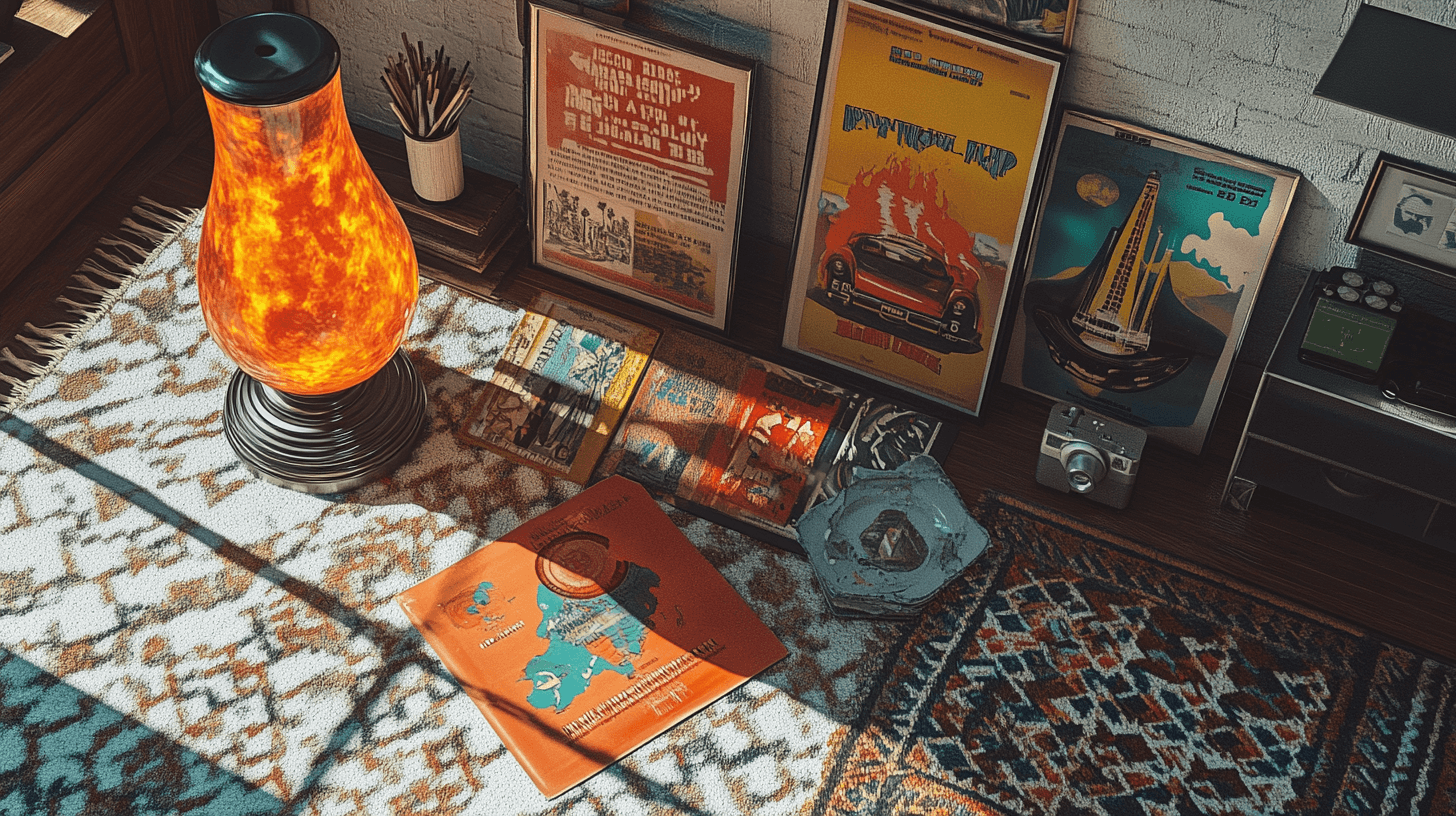 Decorative elements in the 70s look