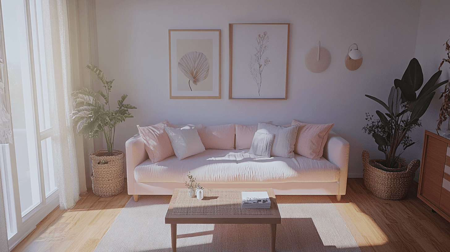 Living styles that perfectly integrate Soft Pink
