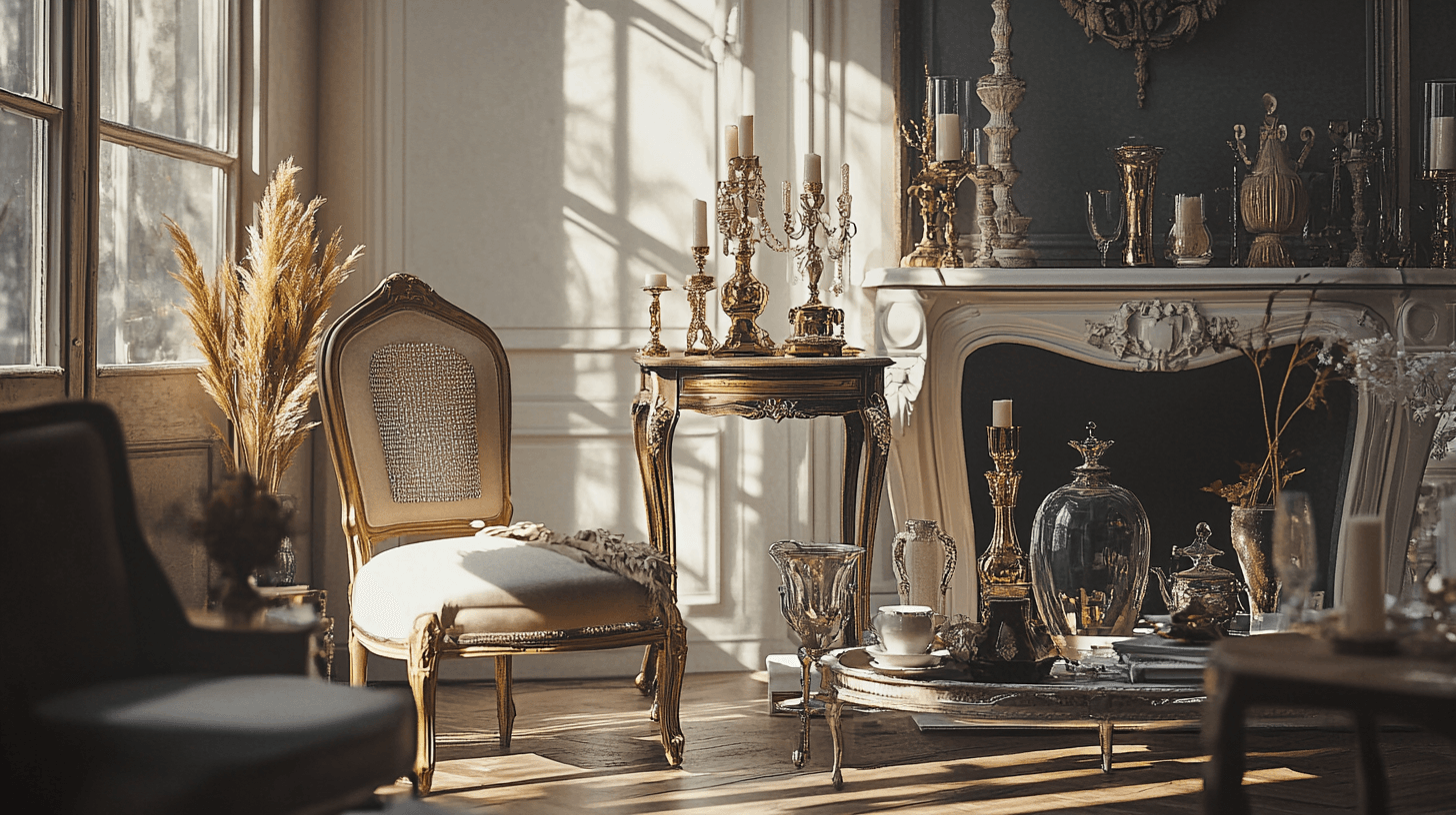Decorations for the Vintage Glam Look