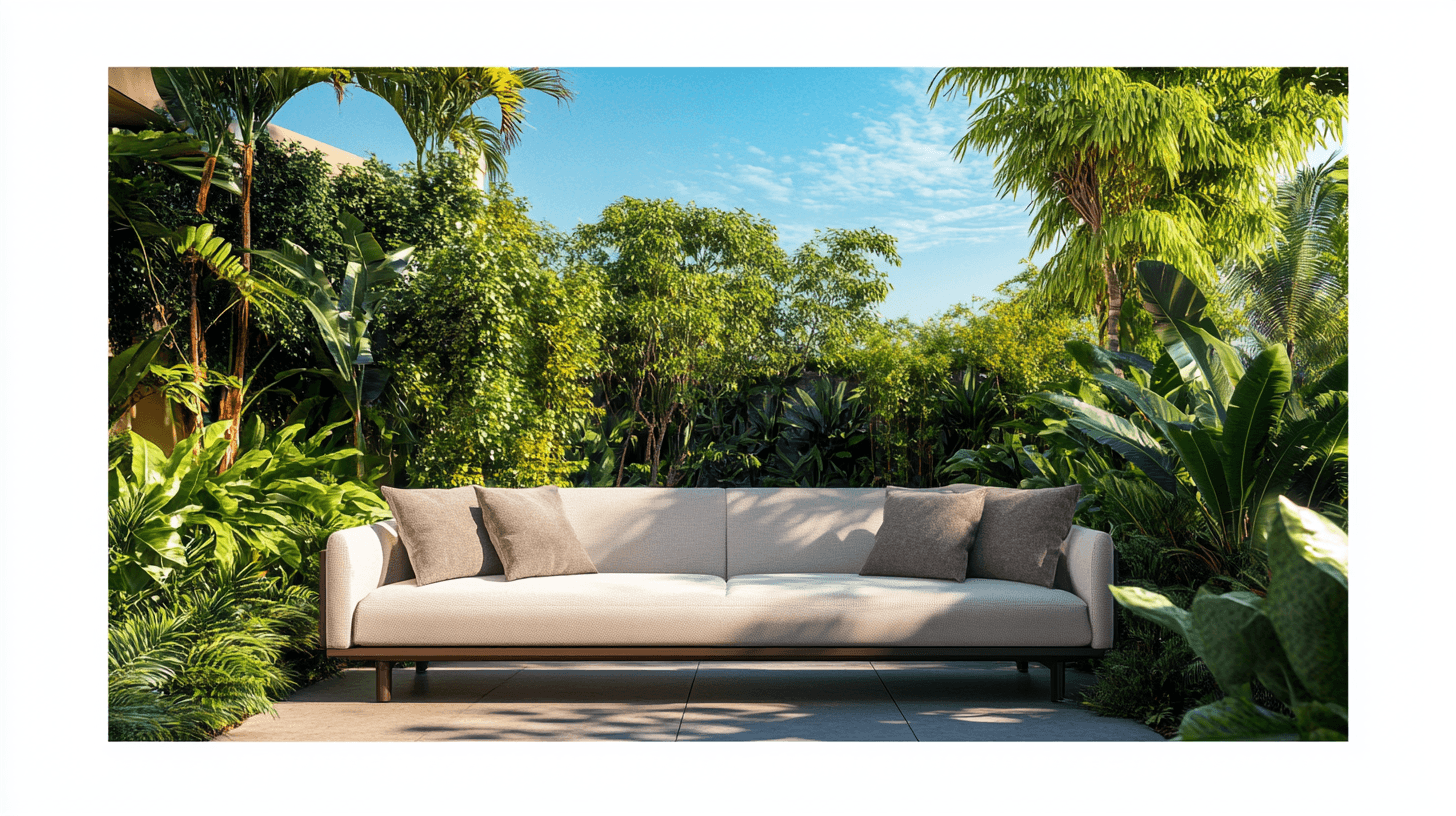 Outdoor sofa: Comfort and design in the garden