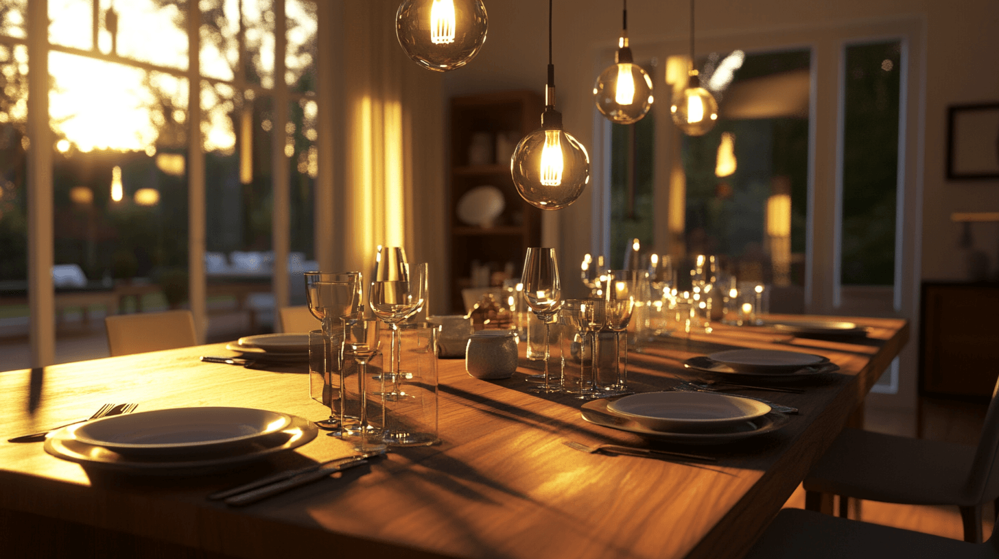 Dining tables for a cozy gathering