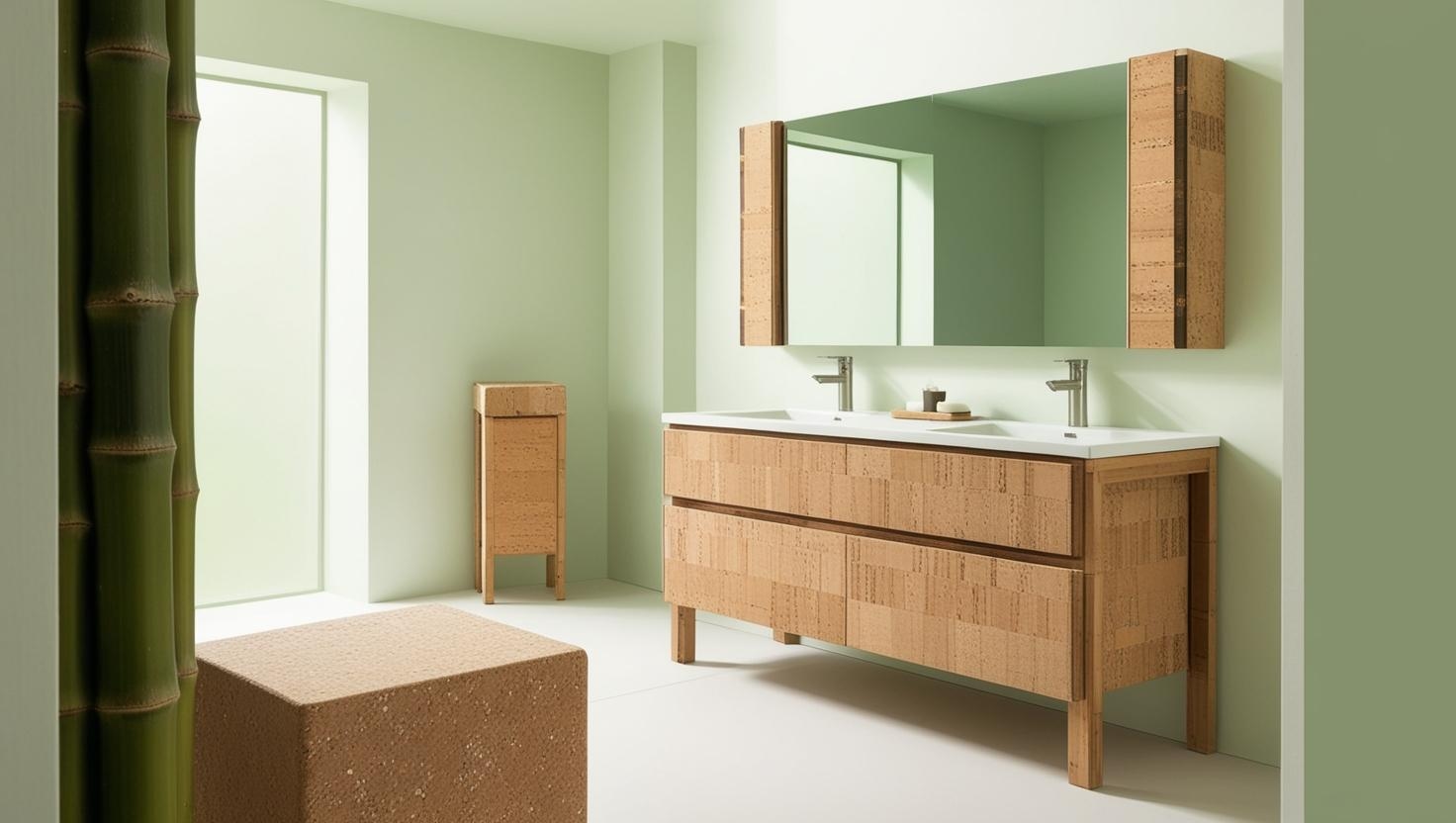 Grown quickly, lived sustainably: Furniture made from bamboo, cork & hemp