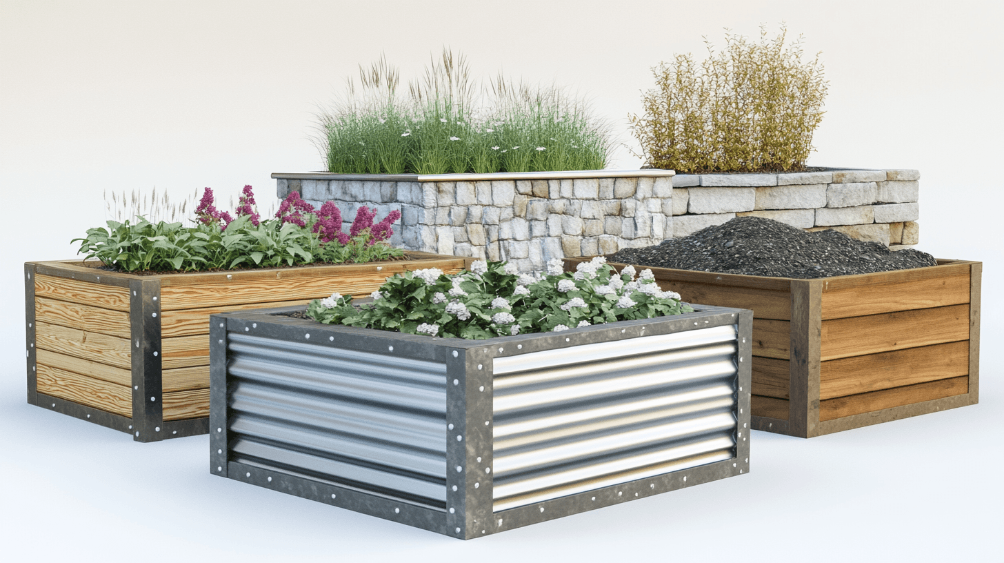 Materials for Raised Beds: Wood, Metal and More