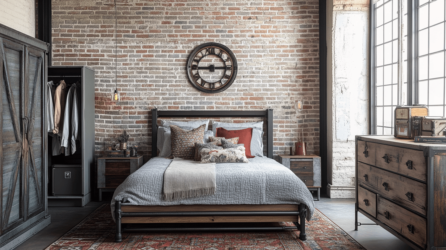 Combining living styles: Industrial meets rustic chic