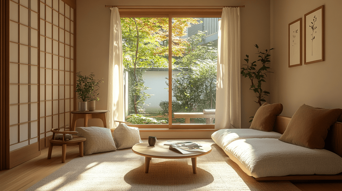 Japandi Living Room: Harmonious Fusion of Japan and Scandinavia