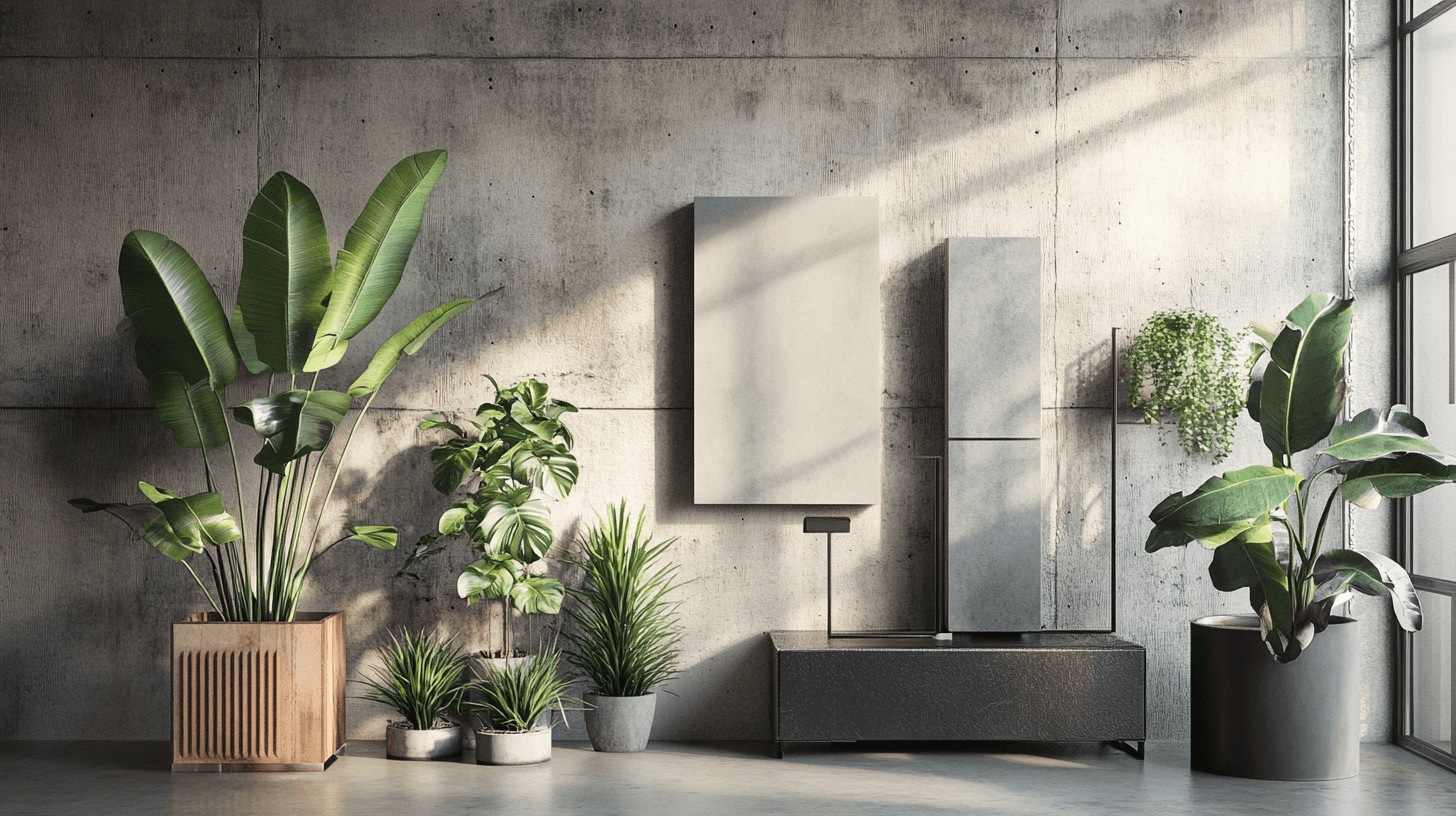 Loft-style decoration: Less is more