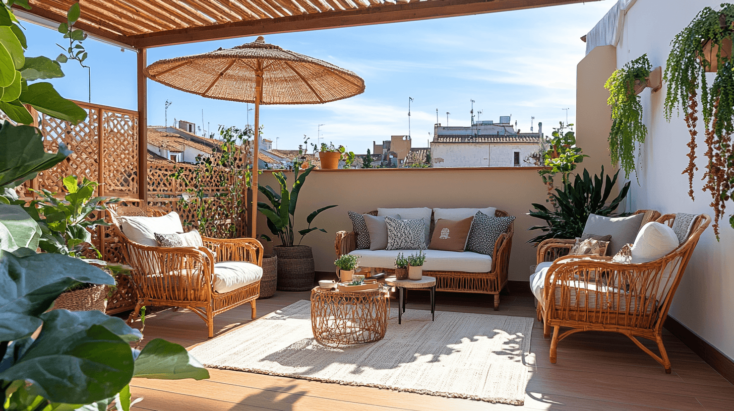 Rattan furniture in outdoor areas: Durability and style combined