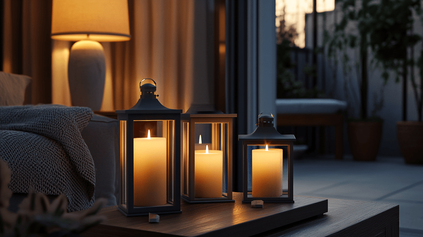 Lanterns for indoor and outdoor use