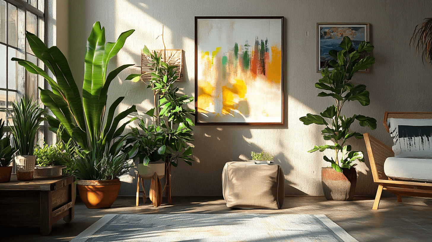 Decoration and atmosphere in the guest room