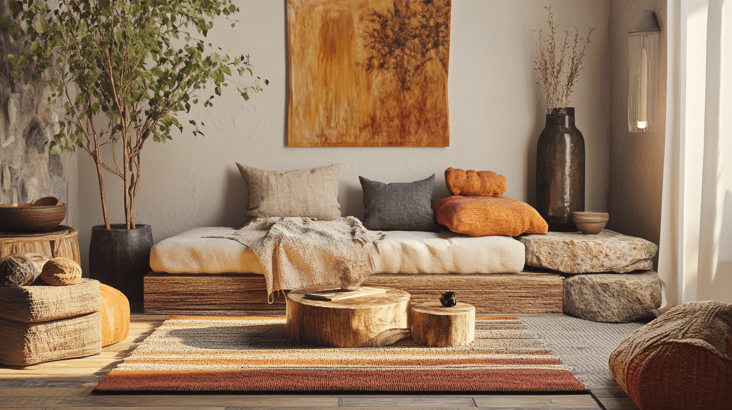 Natural materials for a harmonious home