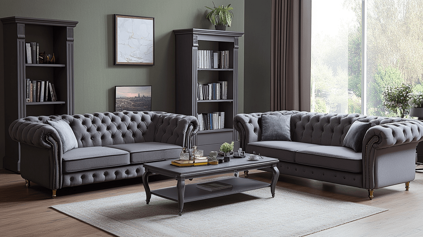 Furniture in Shades of Gray: Variety and Elegance