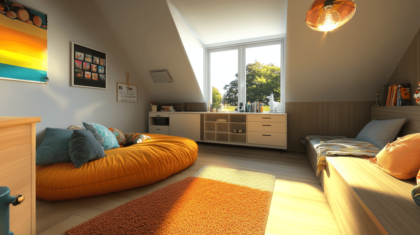 Rooms for Teenagers: Cool Design and Functional Furniture