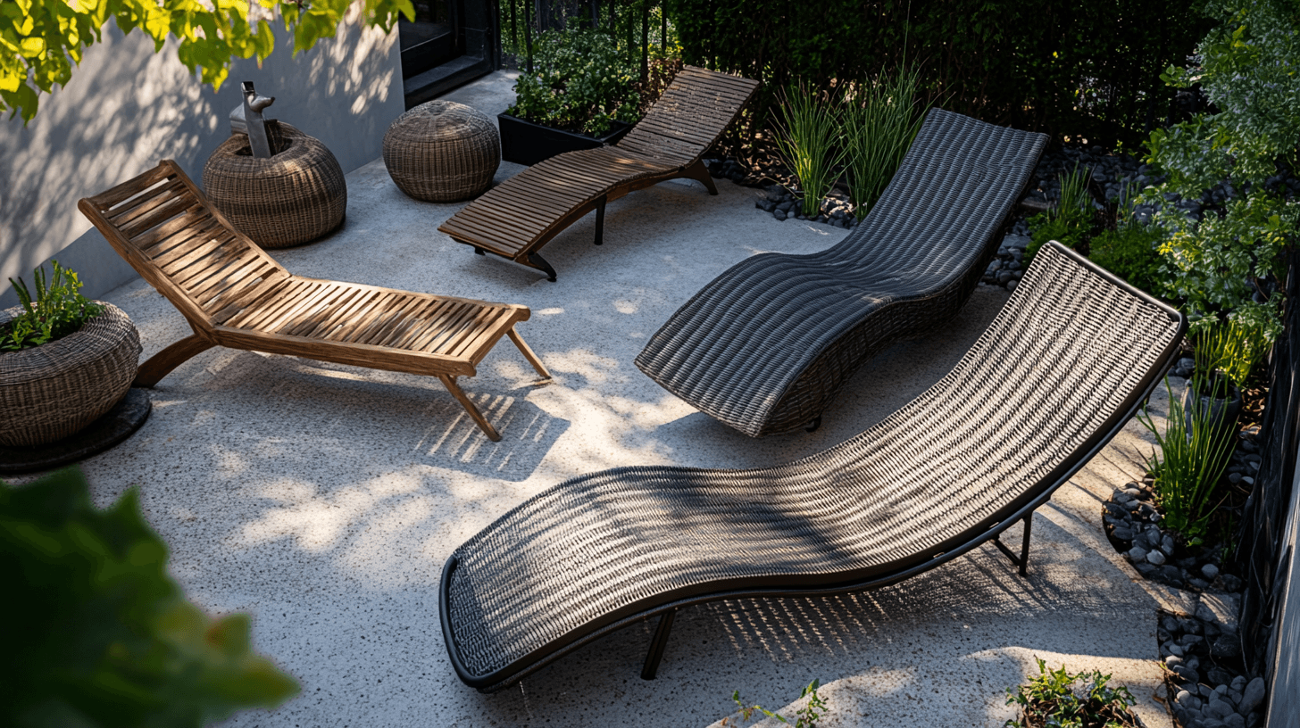Different Types of Outdoor Loungers