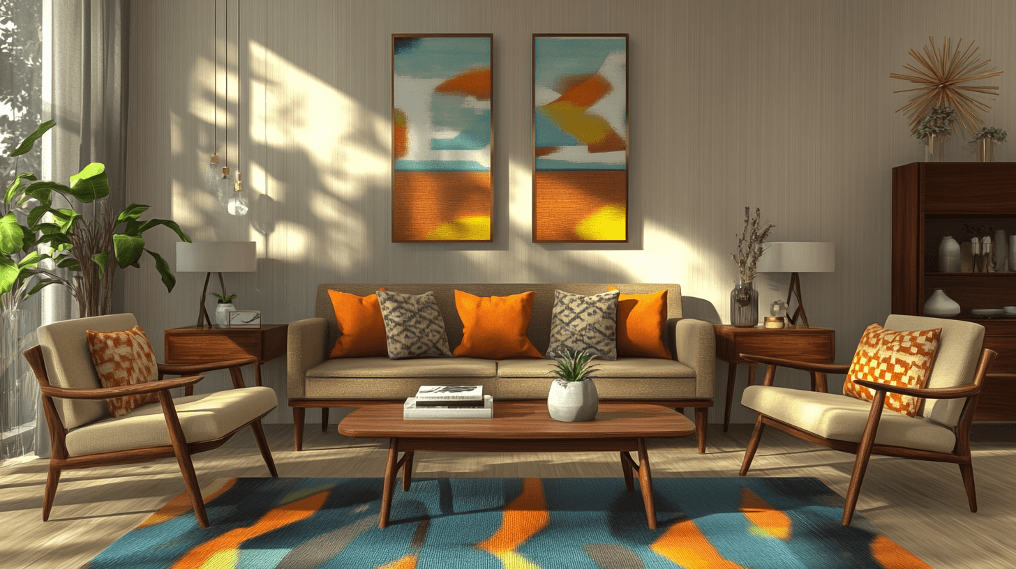 Living styles in Mid-Century Modern Design