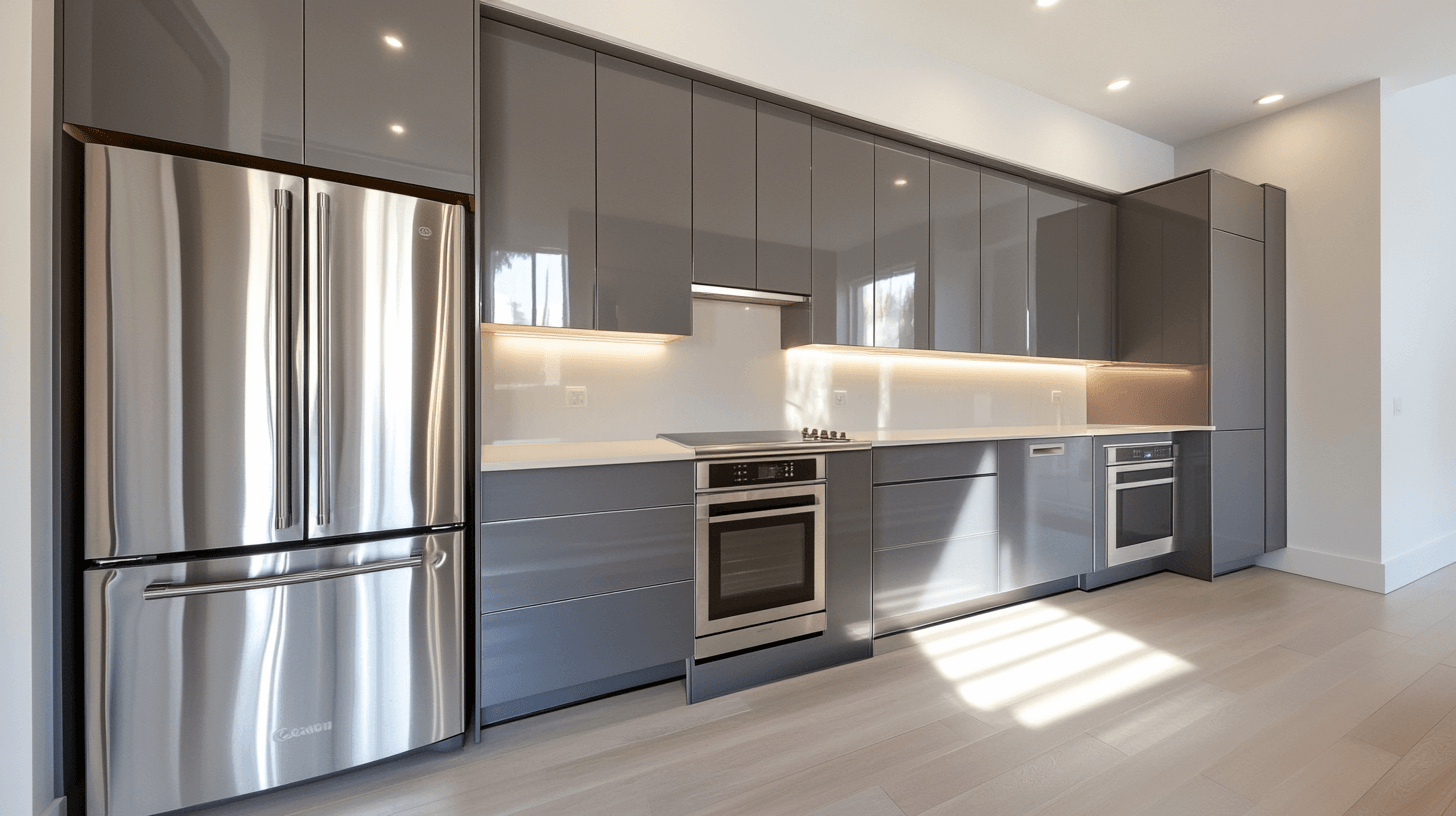 Gray kitchen fronts: Modern and timeless