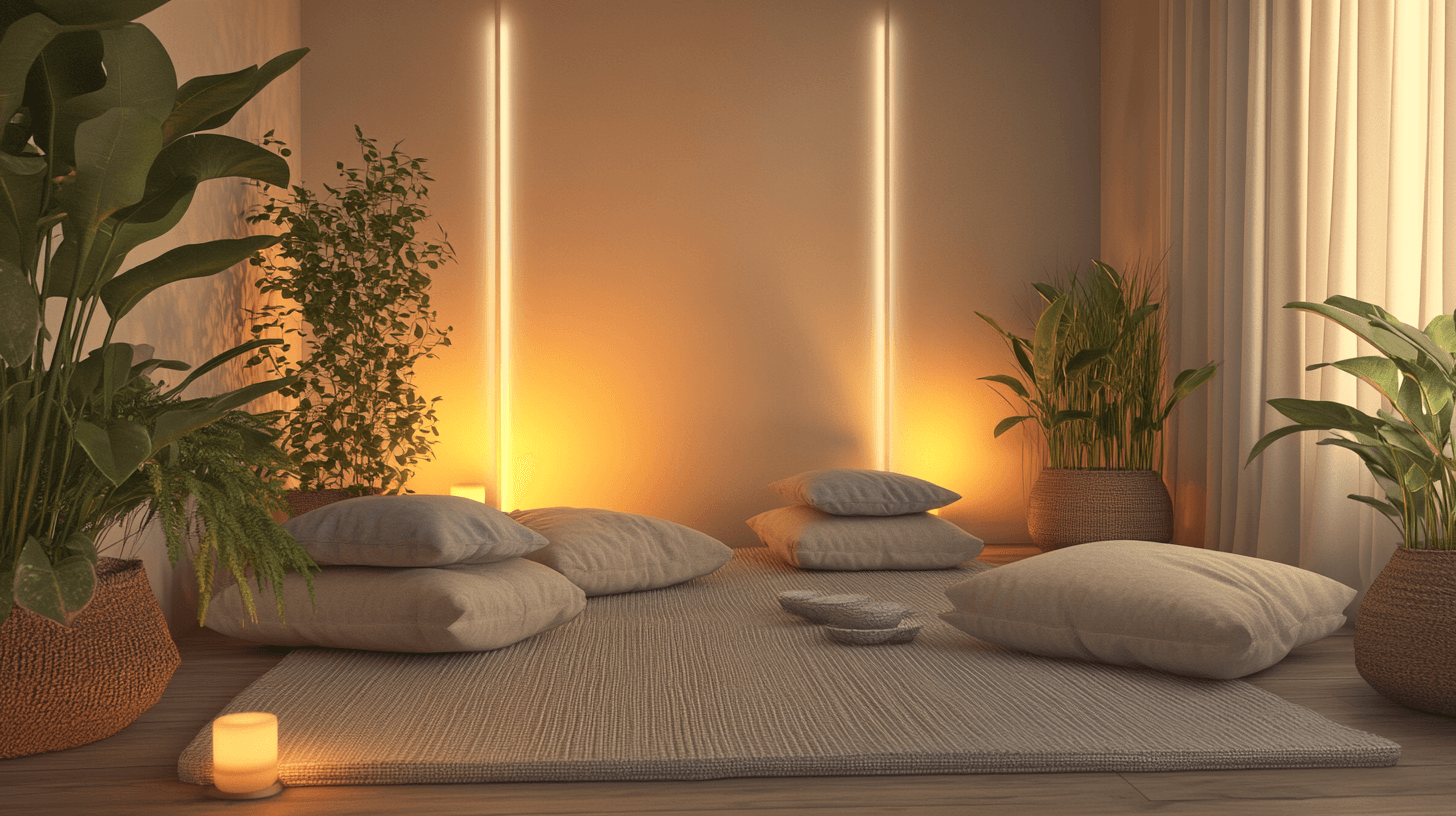 Setting up a meditation room: Finding peace and relaxation