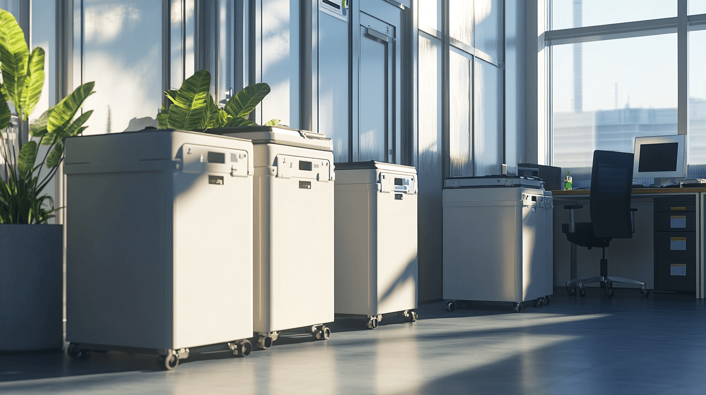 Different models of mobile pedestals