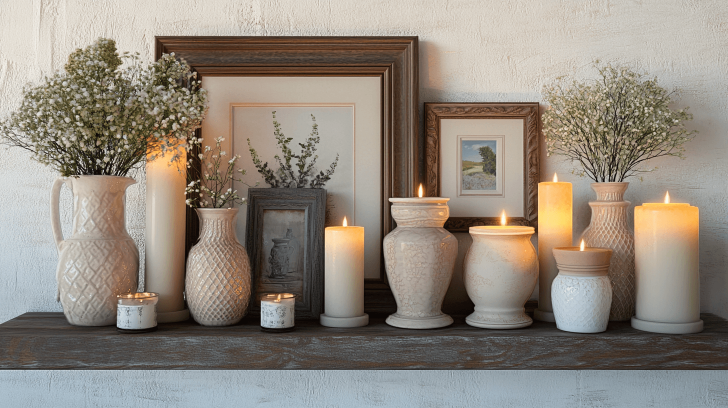 Decoration in Vintage Cottage Style