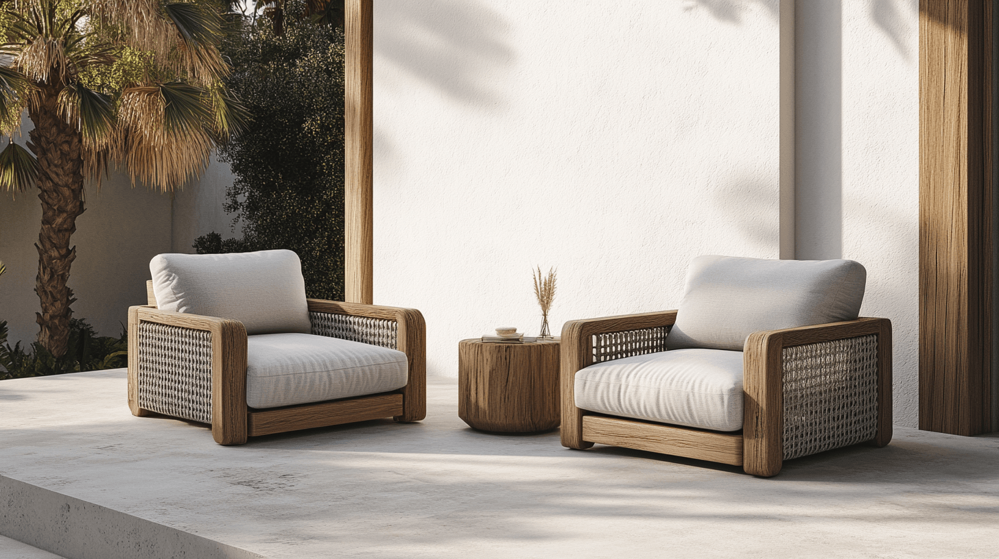 Modern furniture in Mediterranean style