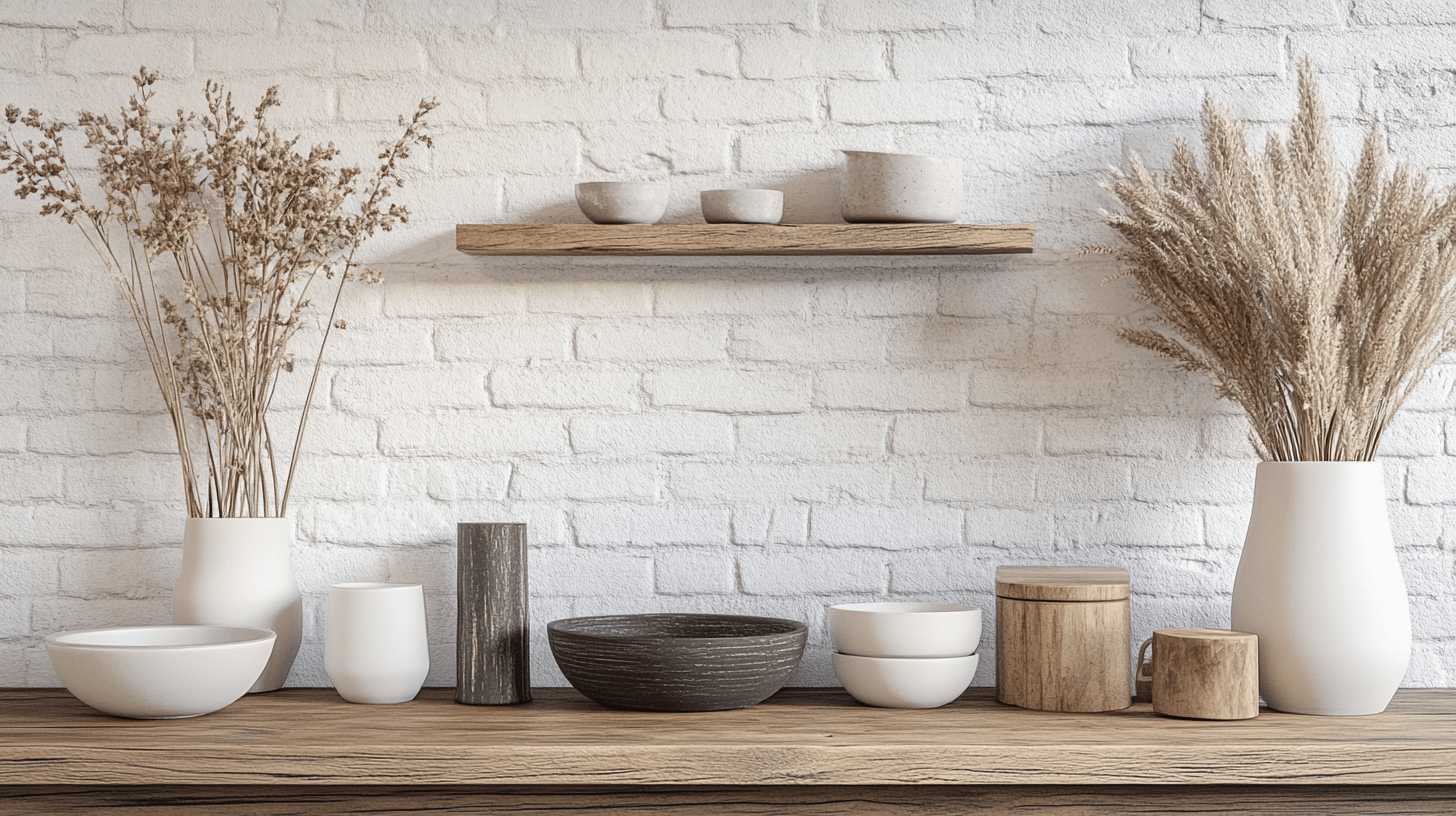 Decoration in modern country style