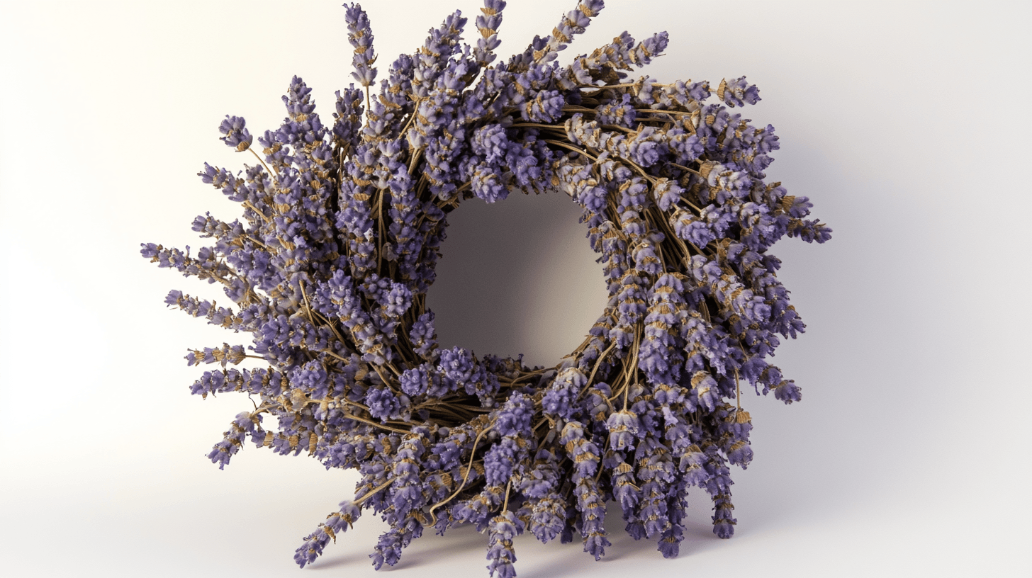 Dried Flower Wreaths: Long-lasting Elegance