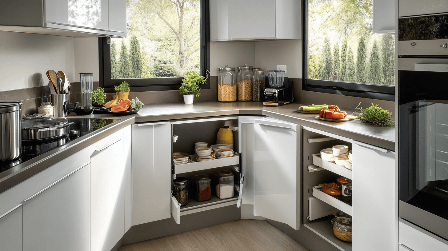 Corner cabinets: Clever storage for tricky corners