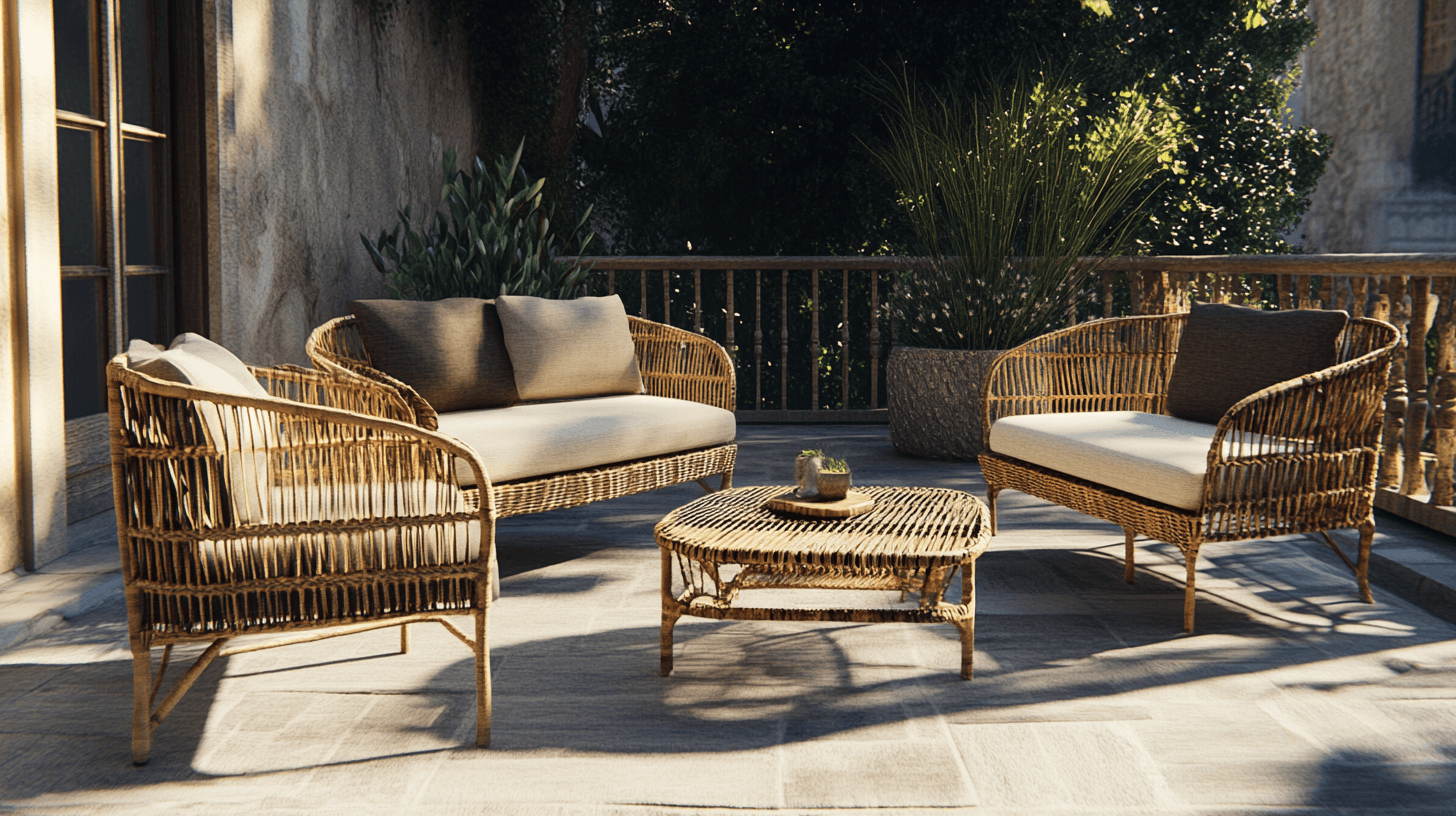 The best materials for outdoor lounge furniture