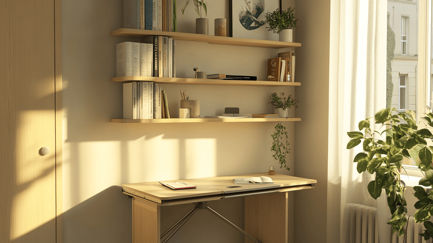 Space-saving furniture for the home office