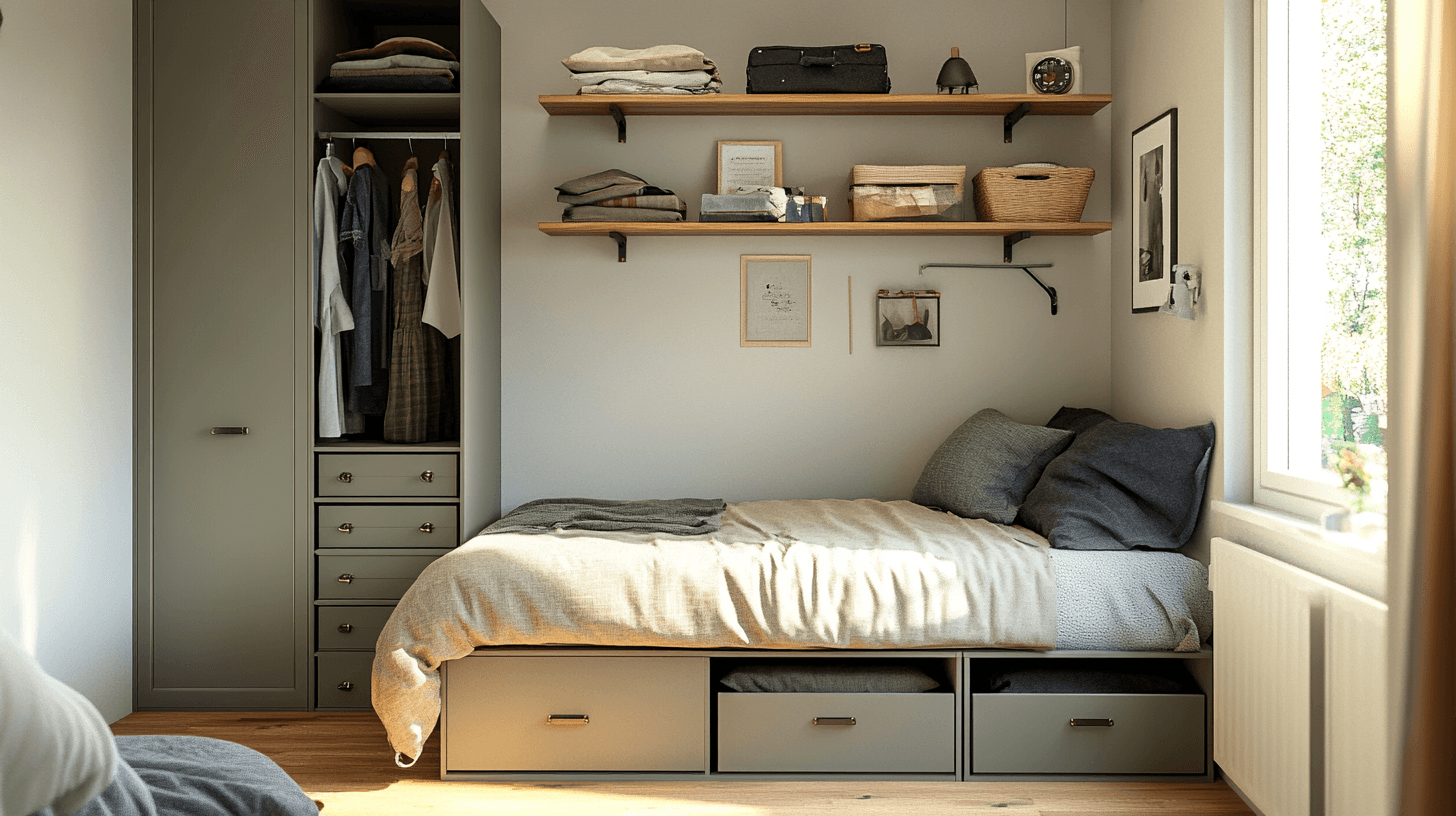 Clever storage for more organization