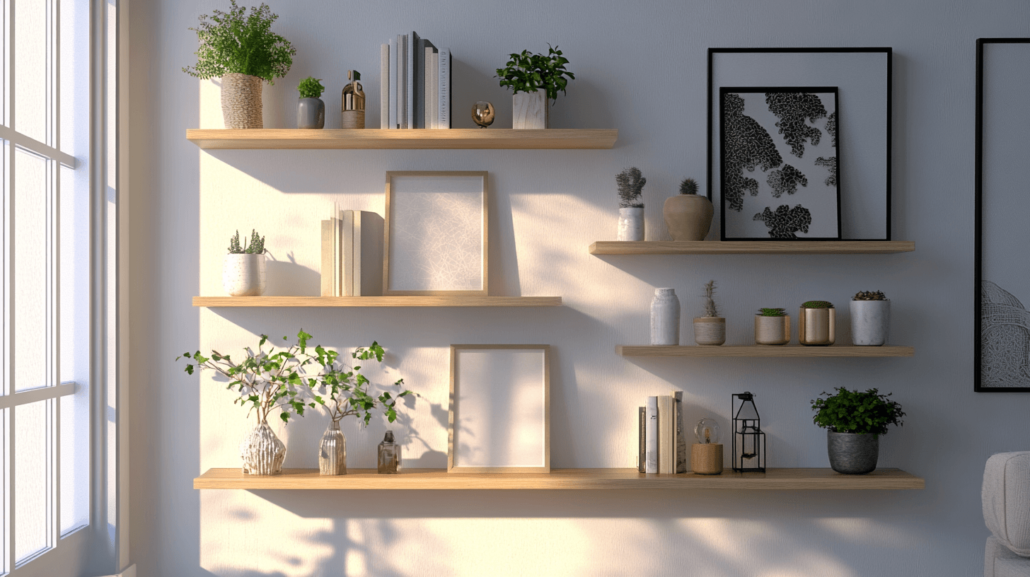 Tips for Choosing and Arranging Wall Shelves