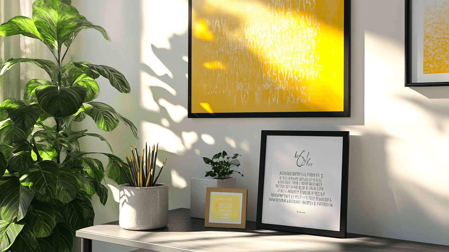 Decoration for an inspiring atmosphere