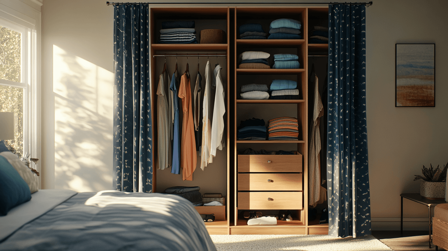 Open wardrobes: The trend towards visible clothing storage