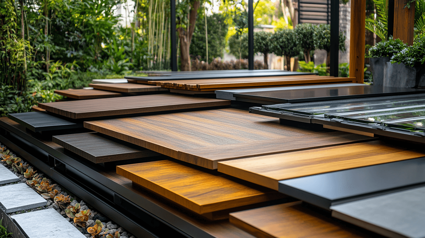Materials for patio covers
