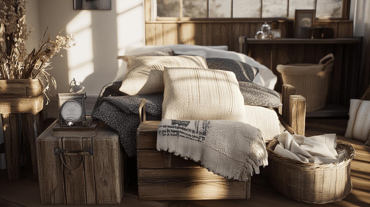Decorative elements for rustic chic