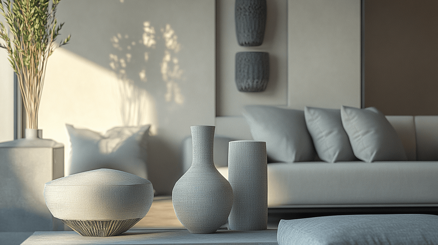Decoration in Light Gray: Setting Subtle Accents