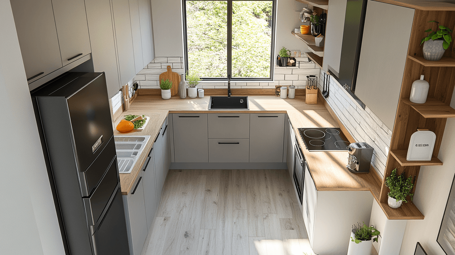 Planning and Design: How to Fit the Corner Kitchen into Your Space