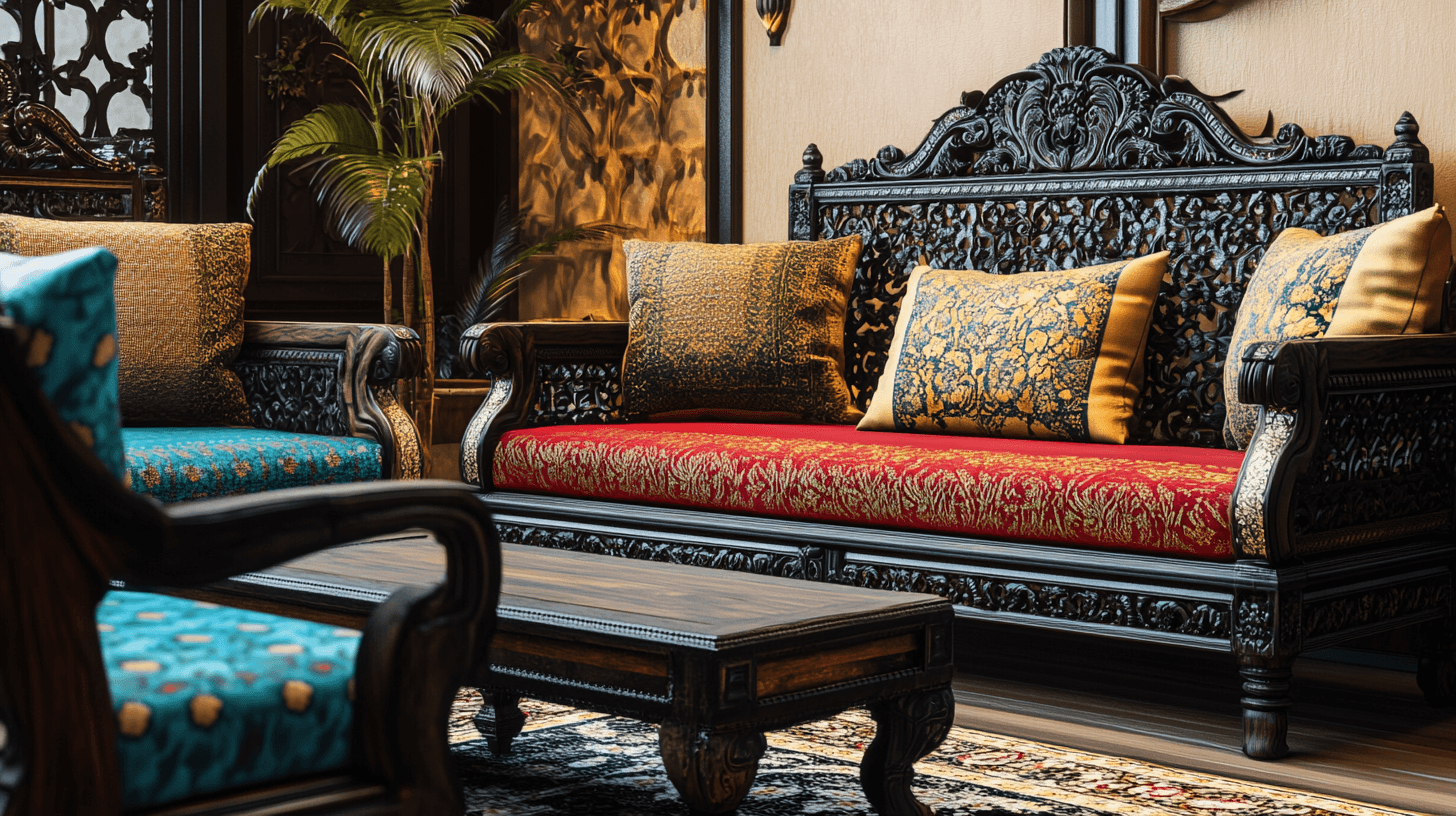 Furniture in Indian Ethno Chic: Tradition Meets Modernity