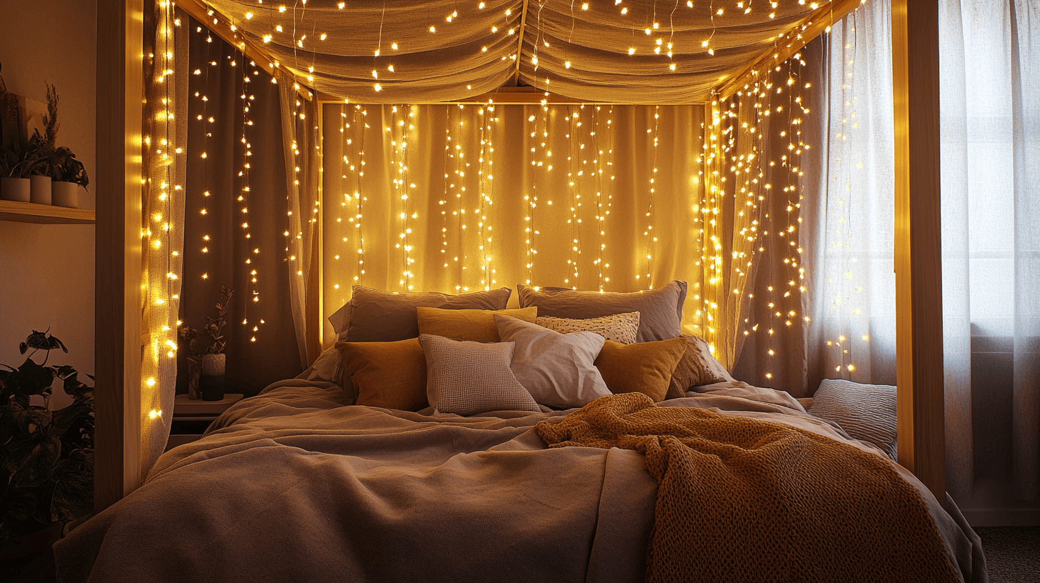 Decoration tips for your canopy bed