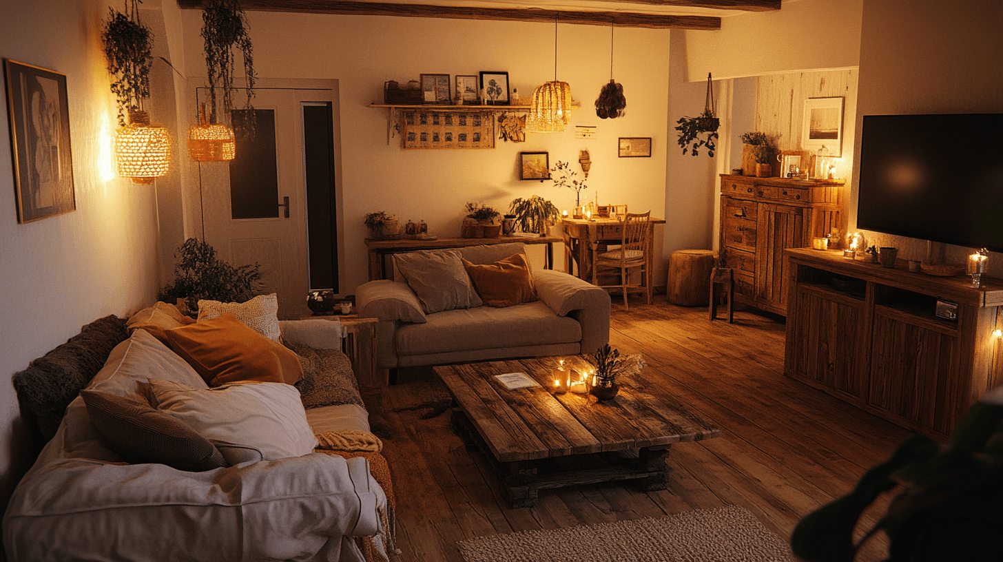 Natural materials: Wooden furniture for a warm home