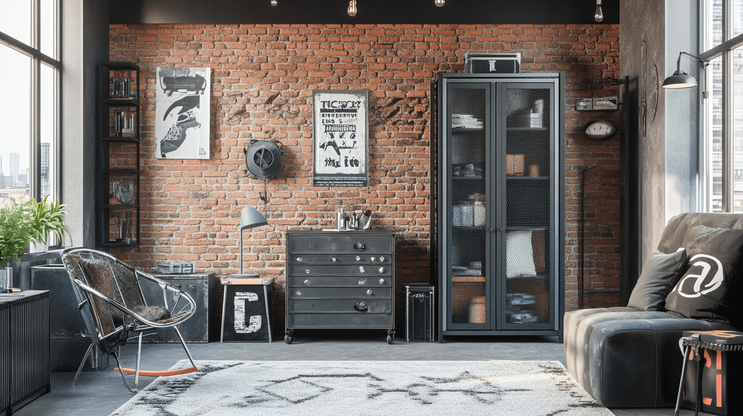 Youth room in industrial style: Cool design for teenagers