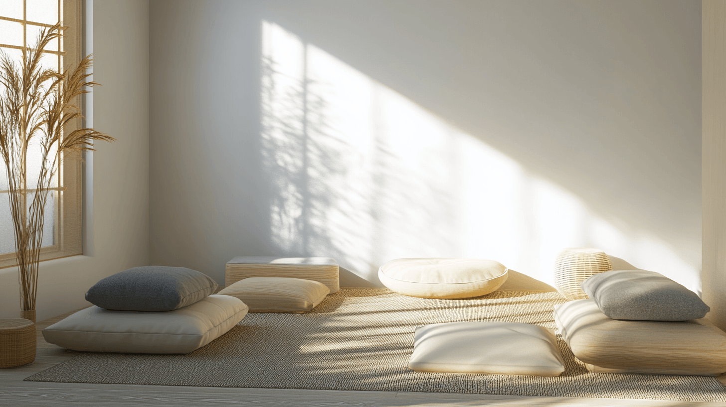 Furniture for meditative spaces