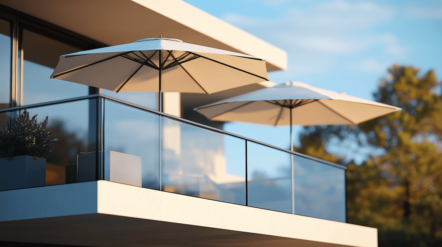 Sunshades: Flexible protection for every balcony